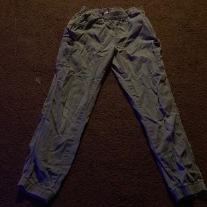 Kids Green Cargo Pants